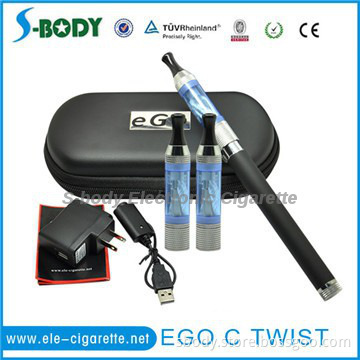 Wholesale Ego C Twist Starter Kit mini vivi nova atomizer